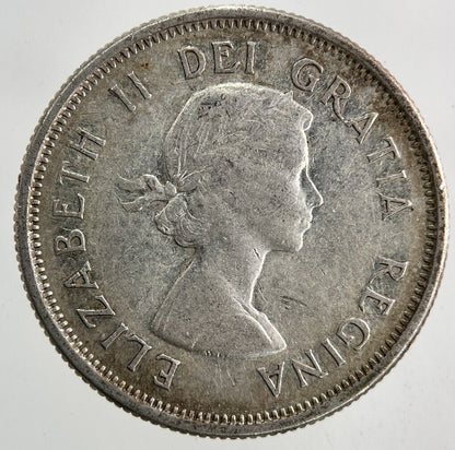 1962 Canada 25 Cents Silver Coin | Fine Collectable Grade