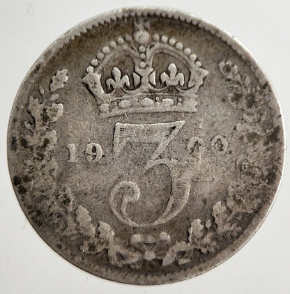 1900 Victoria Threepence Silver Coin | Collectable Grade | a8923