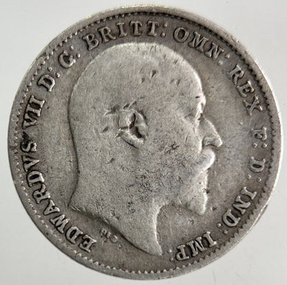 1902 Edward VII Threepence Silver Coin | Collectable Grade