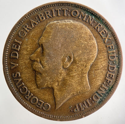 1915 George V One Penny Coin | Collectable Grade