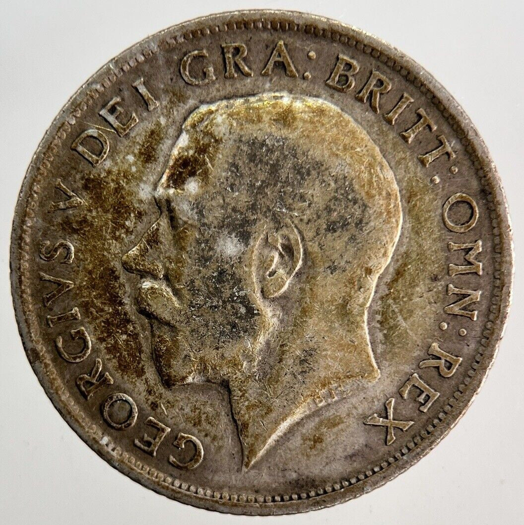 1914 George V Shilling Silver Coin | Fine Collectable Grade