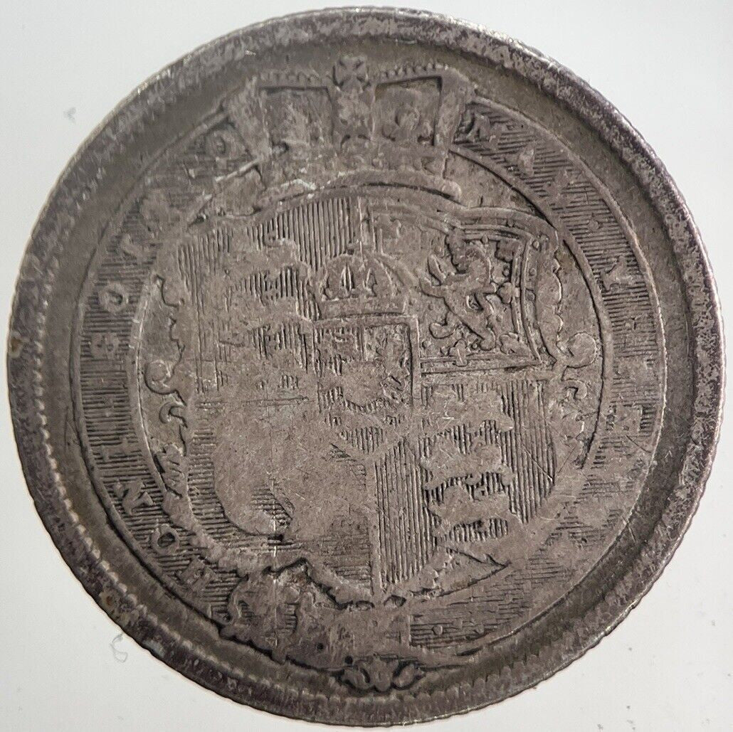 1820 George III 3rd Shilling Silver Coin | Collectable Grade | a5842