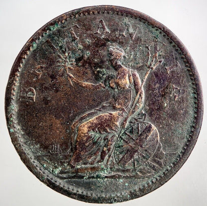 1806 George III 3rd One Penny Coin | Fine Collectable Grade