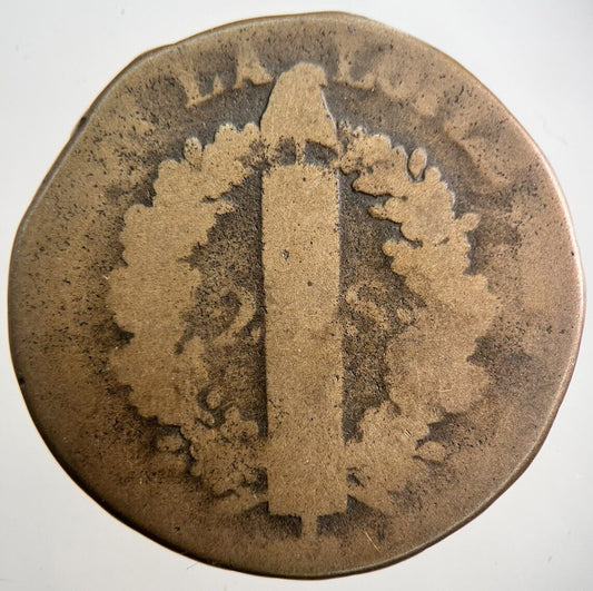 1774 - 1792 France 2 Sols Coin Louis XVI | Collectable Grade