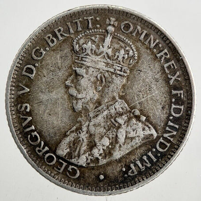 1926 Australia Sixpence Silver Coin | Very High Grade
