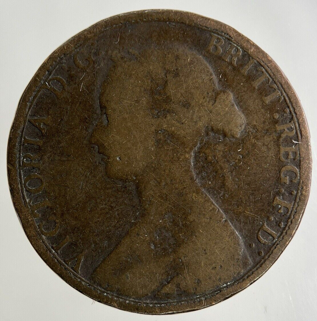 1862 Victoria Half - Penny Coin | Collectable Grade