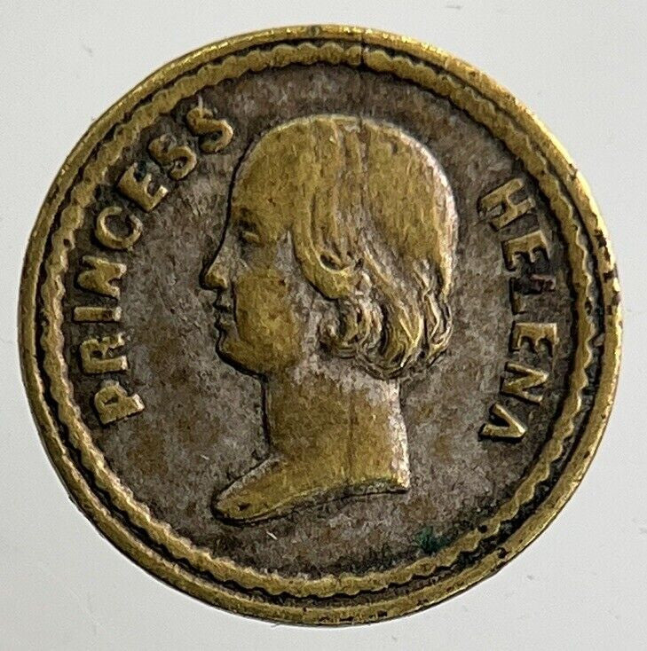 British Princess Helena Mini Token Coin | Fine Collectable Grade