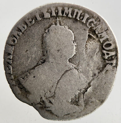 1748 Russia 10 Kopek Silver Coin | Collectable Grade