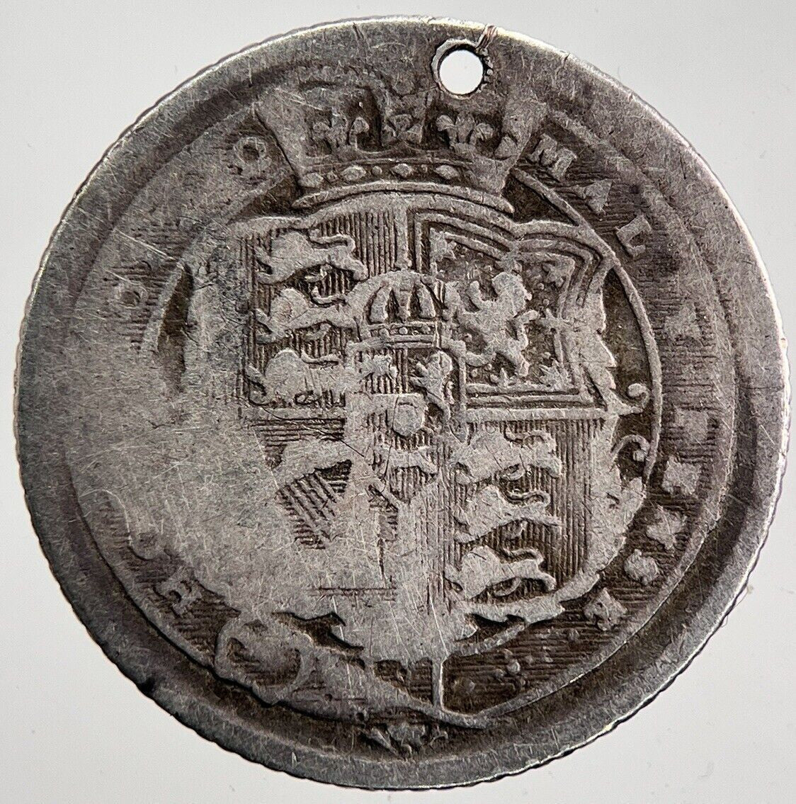 1817 George III 3rd Sixpence Silver Coin | Collectable Grade | a6010