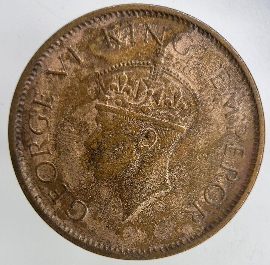 1940 India 1/4 Quarter Anna Coin | Fine Collectable Grade