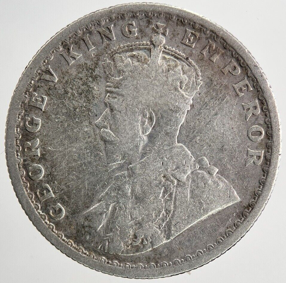 1914 India Half Rupee Silver Coin | Collectable Grade | a6706