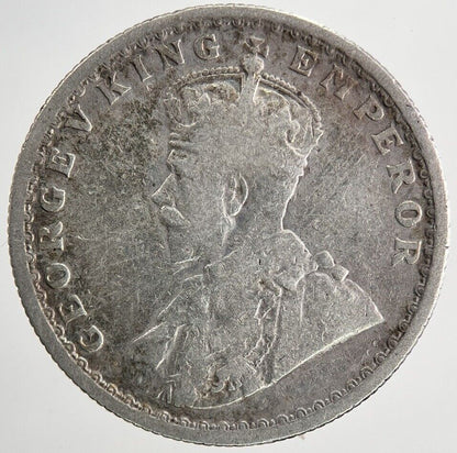 1914 India Half Rupee Silver Coin | Collectable Grade | a6706
