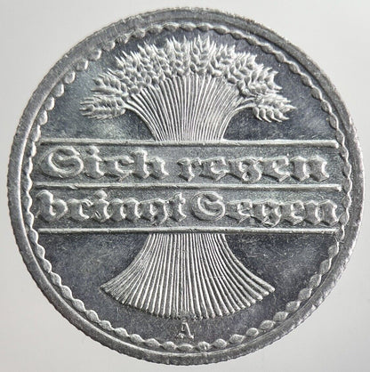 1920 - A Germany 50 Pfennig Coin | Very High Grade | a8226