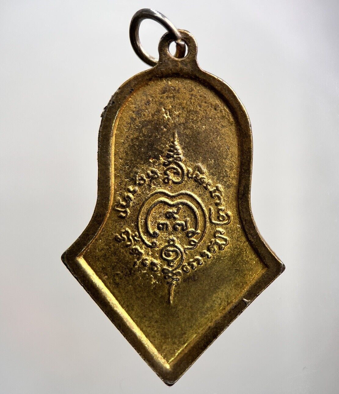 Thailand Old Thai Necklace Temple Charm Pendant Amulet | Height 4cm