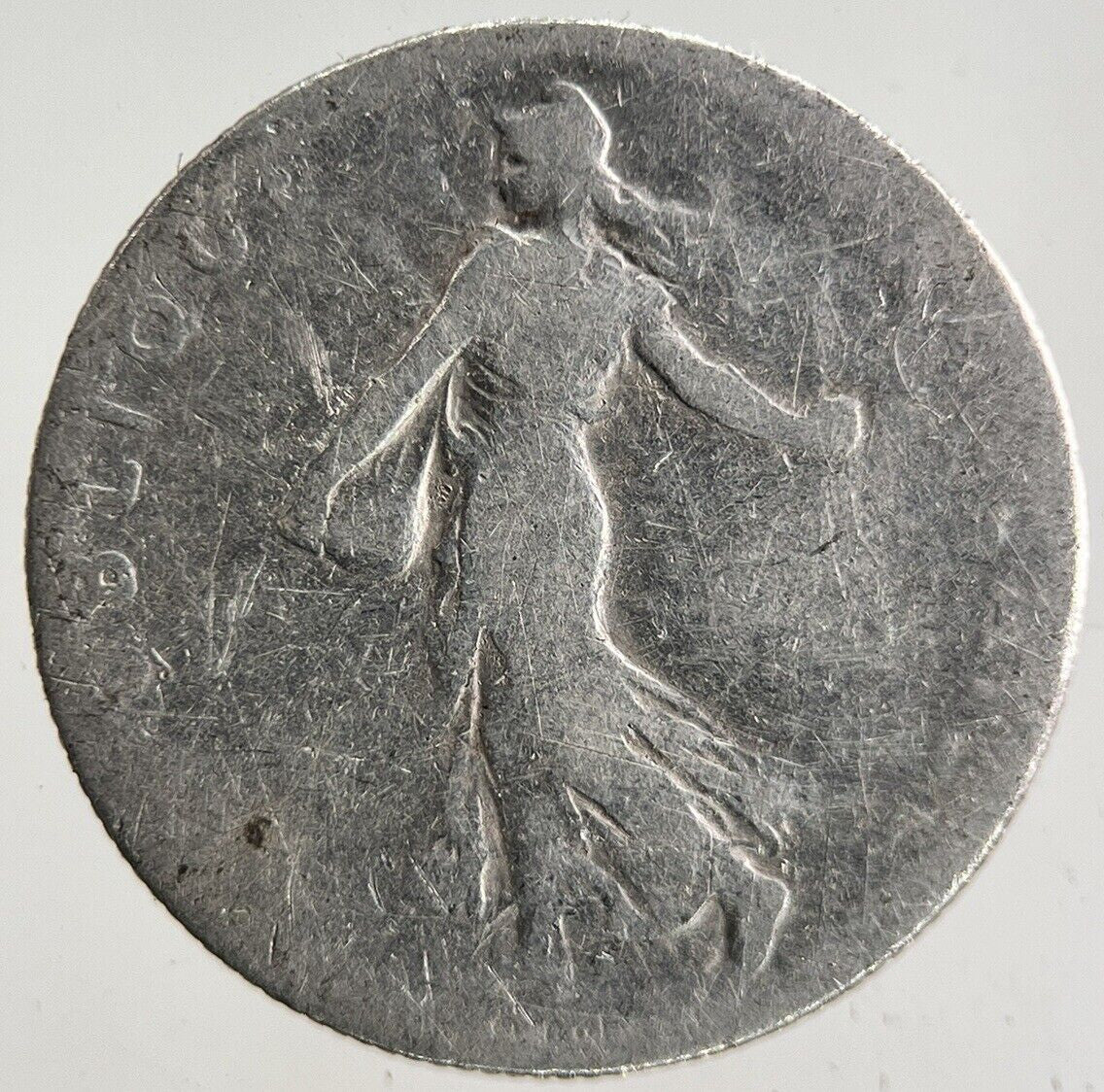 1898 France 50 Centimes Silver Coin | Collectable Grade
