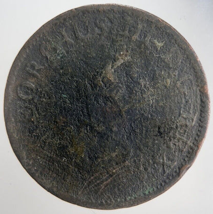 1805 George III Irish Hibernia Half - Penny Coin | Collectable Grade | a4519