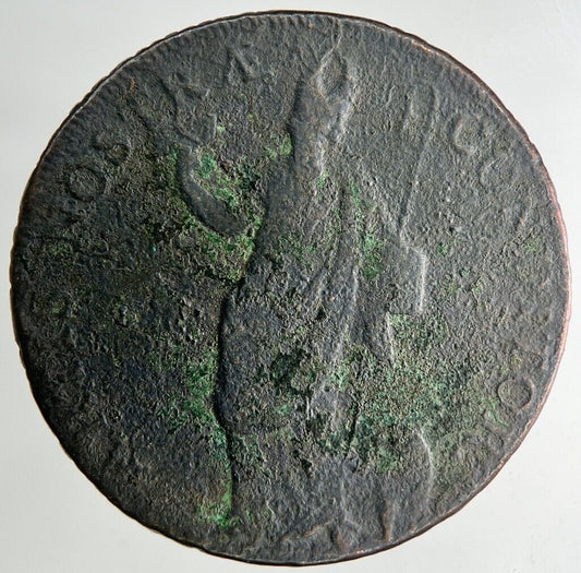 1791 Leeds Half - Penny Coin | Collectable Grade