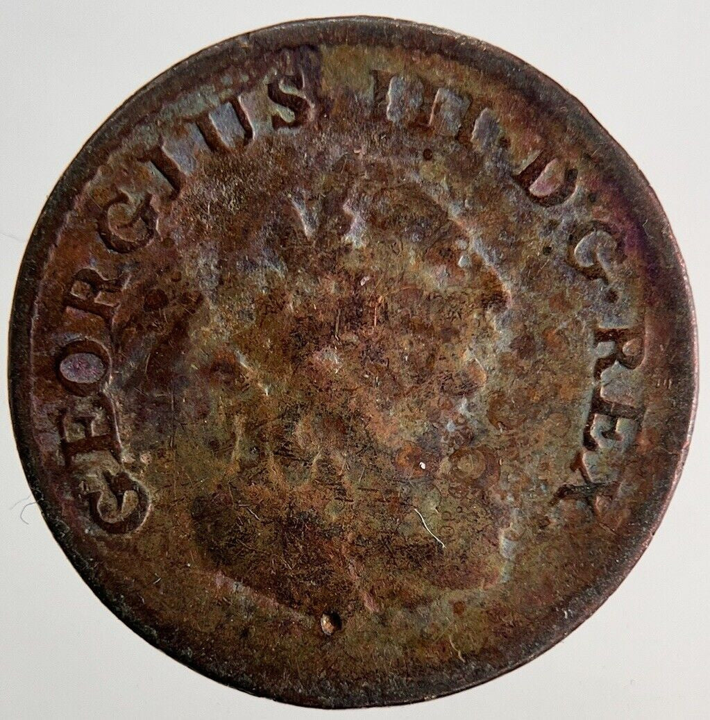1806 Irish Hibernia Farthing Coin | Collectable Grade