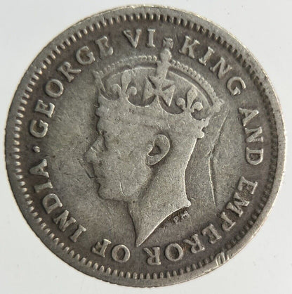 1943 Belize British Guiana Four-Pence Silver Coin | Fine Collectable Grade