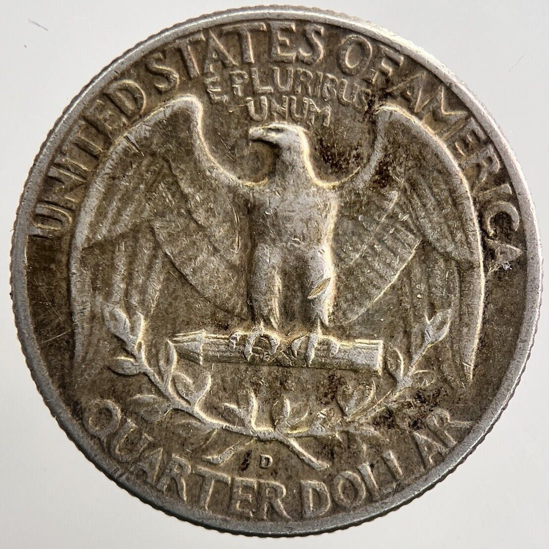 1964 - D US American Quarter Silver Coin | Fine Collectable Grade | a5596