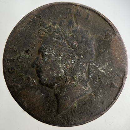 1826 George IV Half - Penny Coin | Collectable Grade