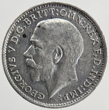 1917 George V Threepence Silver Coin | Very High Grade