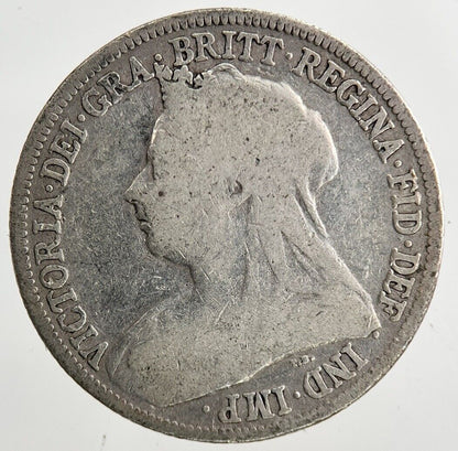 1897 Victoria Shilling Silver Coin | Collectable Grade