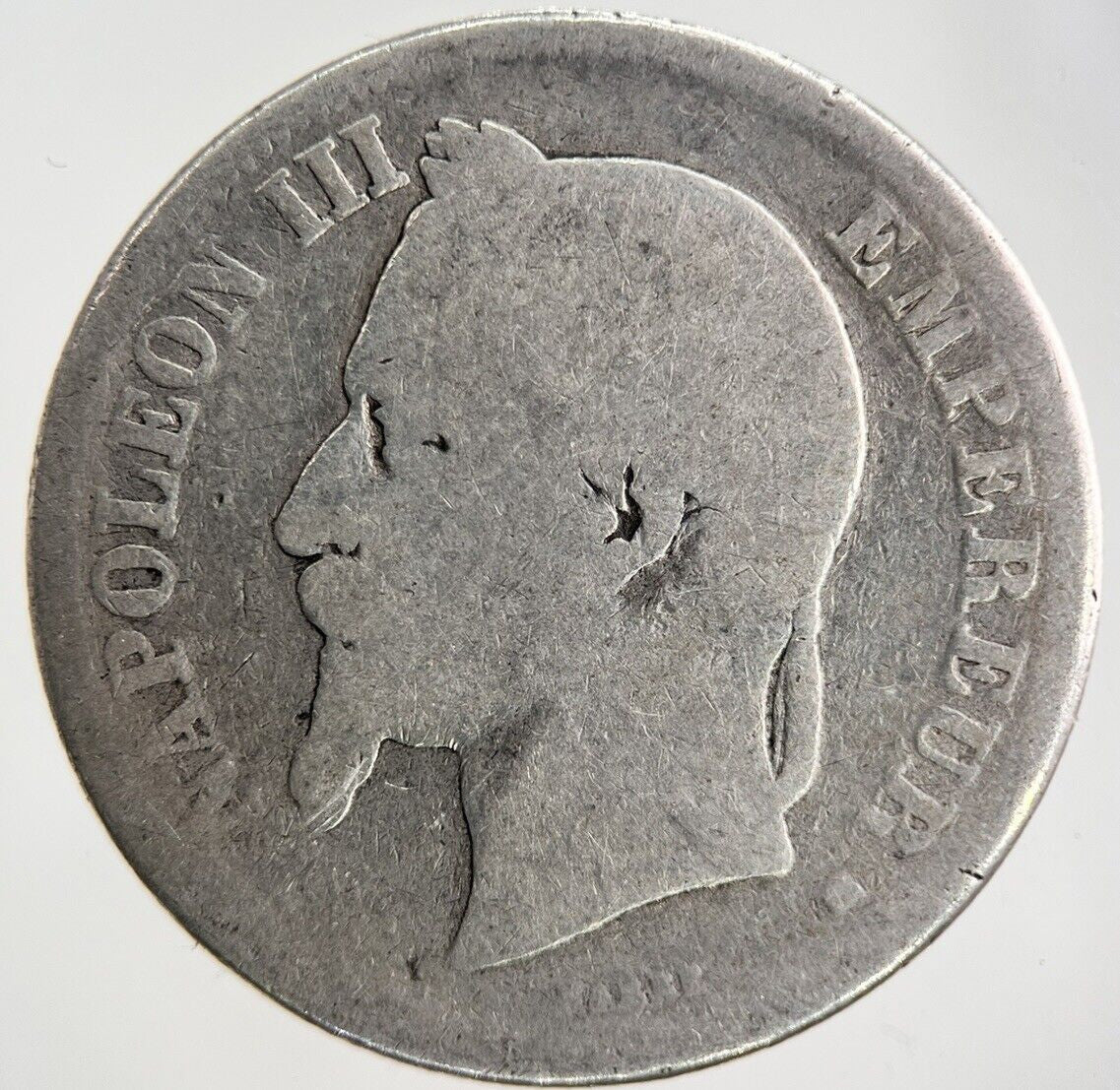 1866 France 2 Franc Silver Coin | Collectable Grade