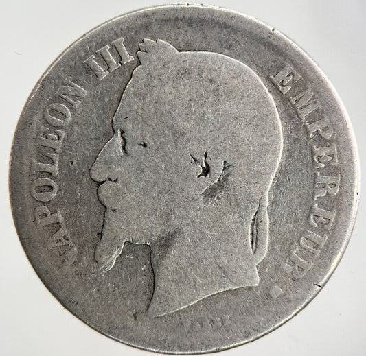 1866 France 2 Franc Silver Coin | Collectable Grade