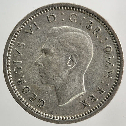 1940 George VI Threepence Silver Coin | Fine Collectable Grade