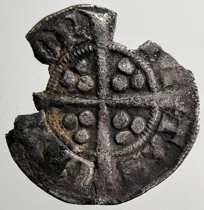 1279 - 1307 Edward I 1st Medieval Hammered Silver Penny Coin | a6081