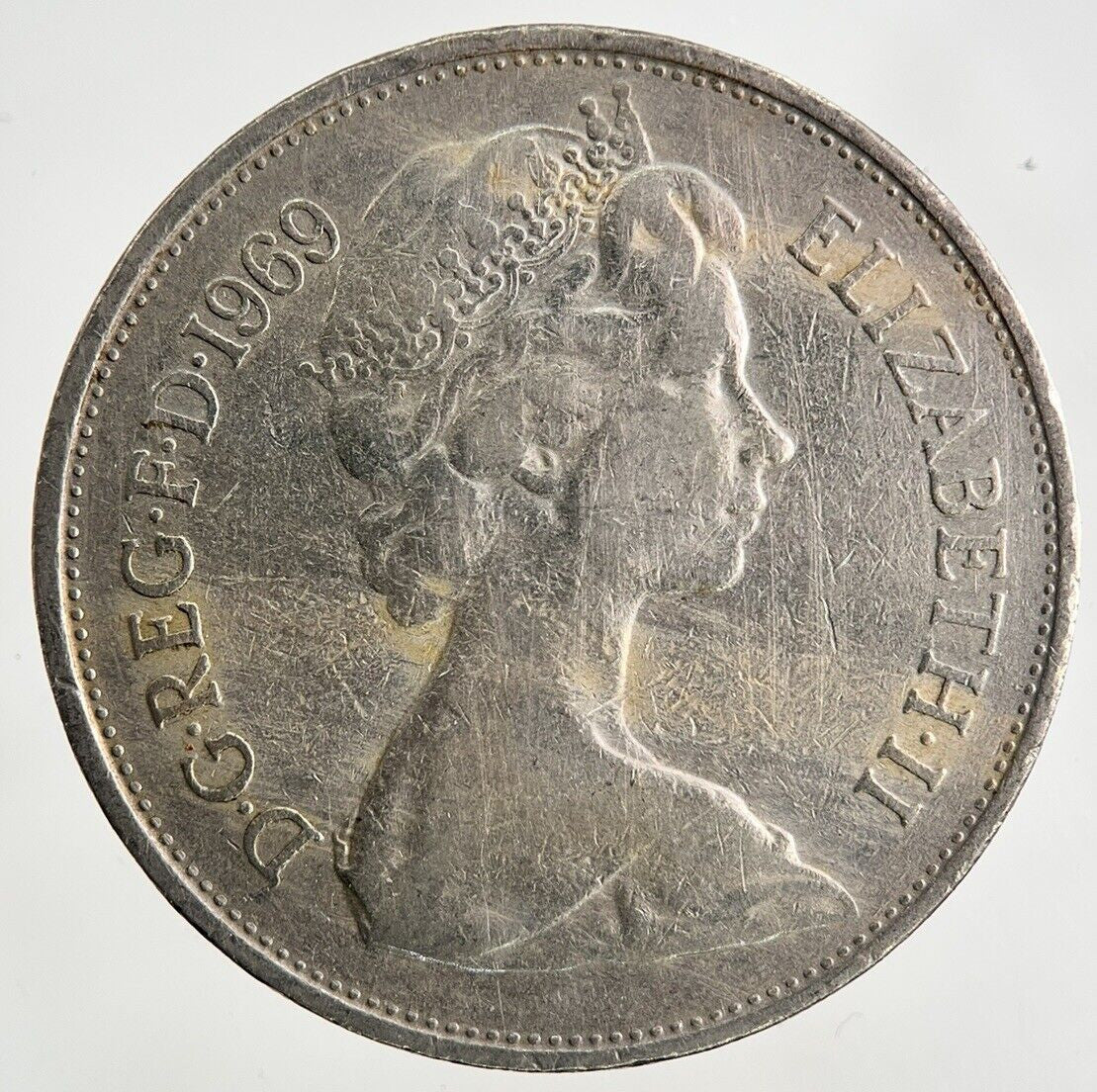 1969 Elizabeth II 2nd 10p Ten - Pence Coin | Fine Collectable Grade