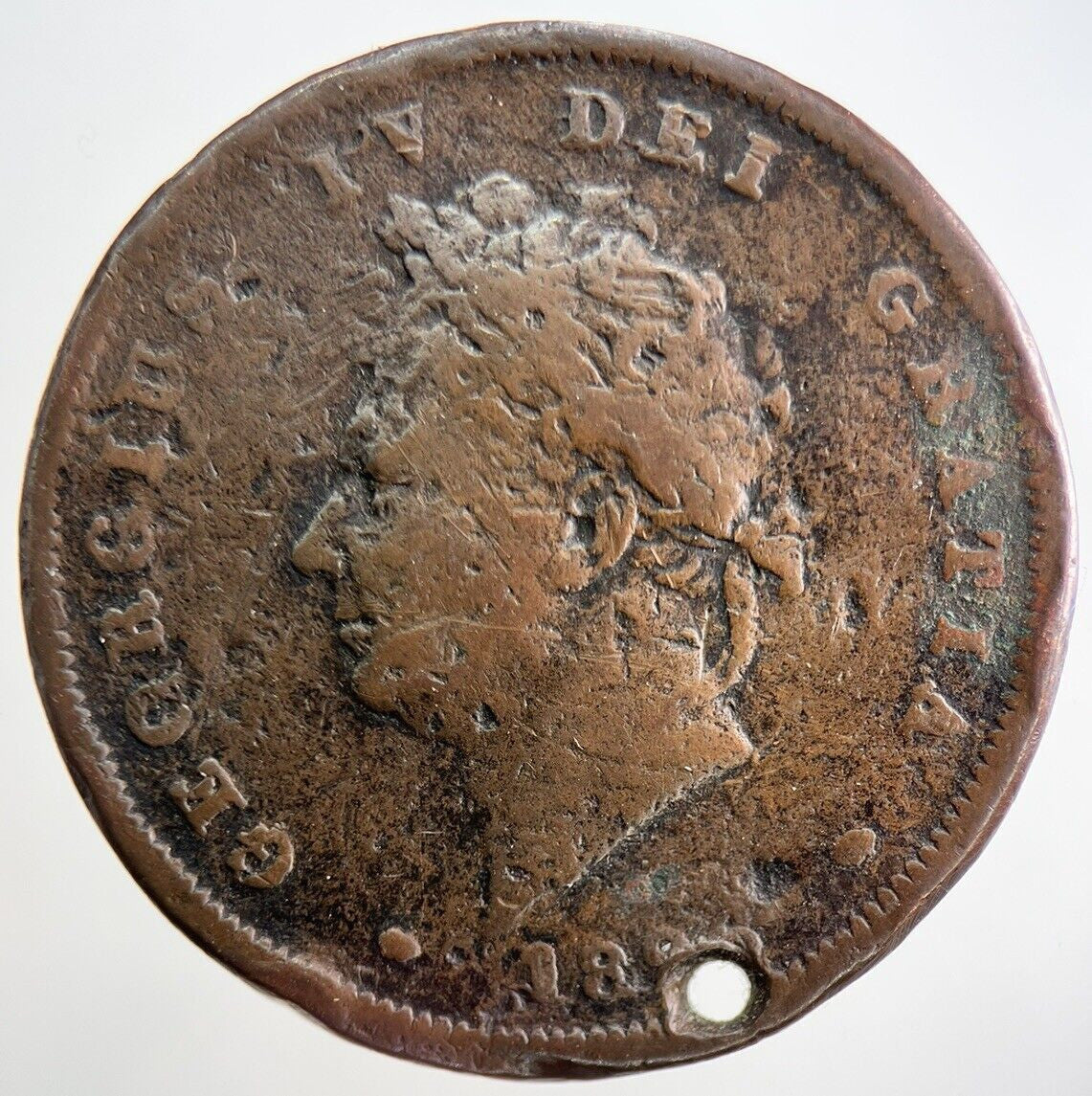1826 George IV Penny Coin | Collectable Grade | a2740