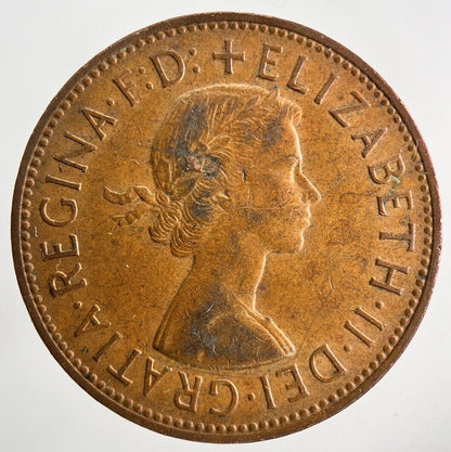 1967 Elizabeth II 2nd One Penny Coin | Fine Collectable Grade
