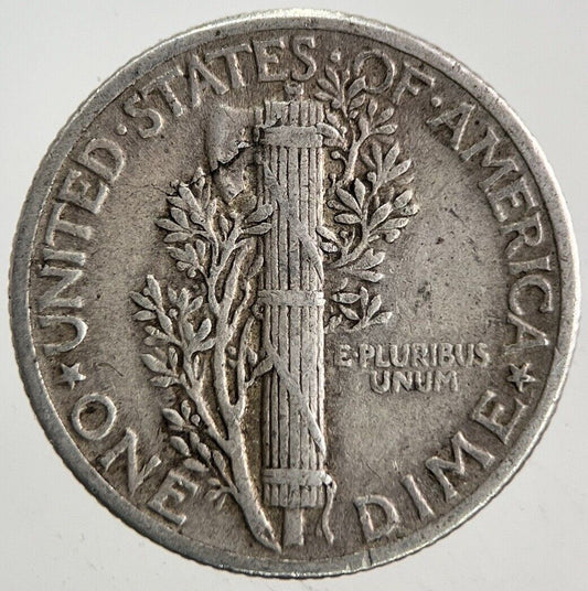 1941 US USA Mercury Dime Silver Coin | Fine Collectable Grade