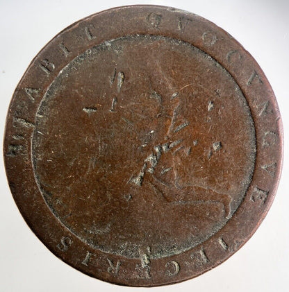 1813 Isle of Man One Penny Coin | Collectable Grade