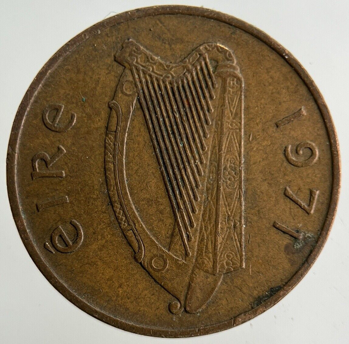 1971 Irish 1p One - Pence Coin | Fine Collectable Grade