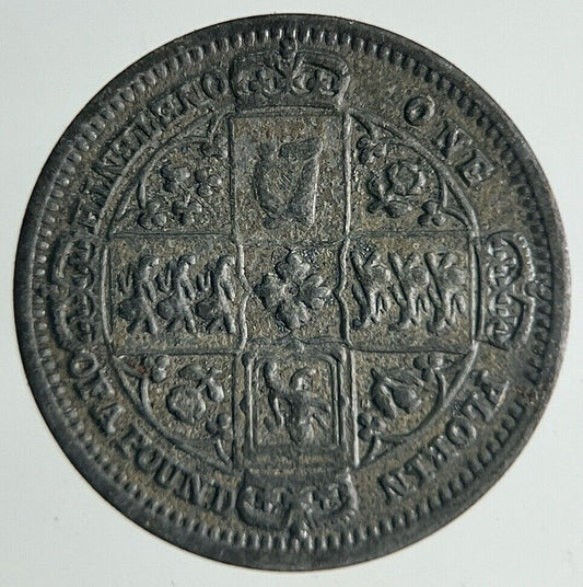 19th Century Queen Victoria Toy Money Token Coin | Fine Collectable Grade