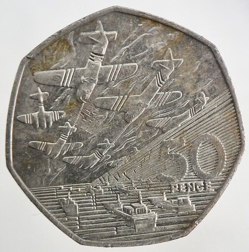 1994 British D - Day 50p Fifty Pence Coin | Fine Collectable Grade