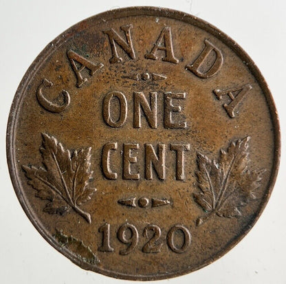 1920 Canada 1 One Cent Coin | Very High Grade