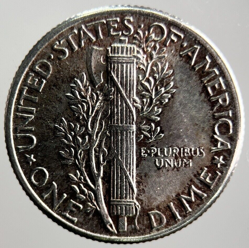 1944 US USA Mercury Dime Silver Coin | Very High Grade | a4078