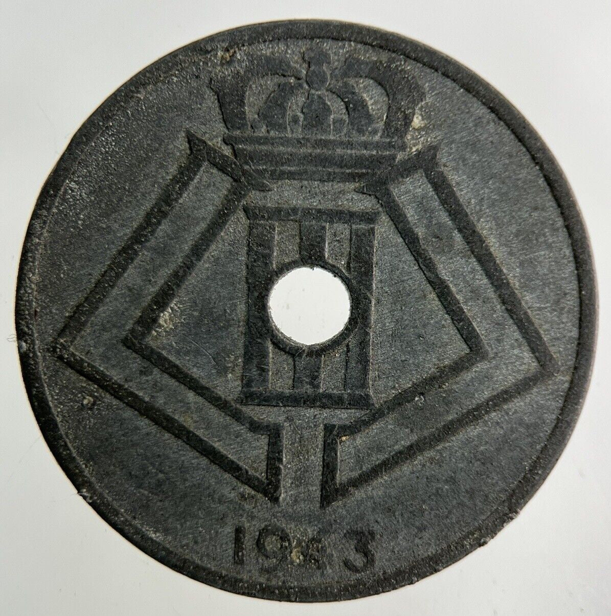 1943 Belgium 25 Centimes Coin | Collectable Grade