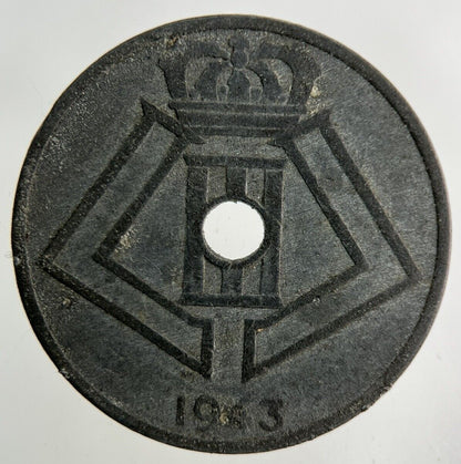 1943 Belgium 25 Centimes Coin | Collectable Grade