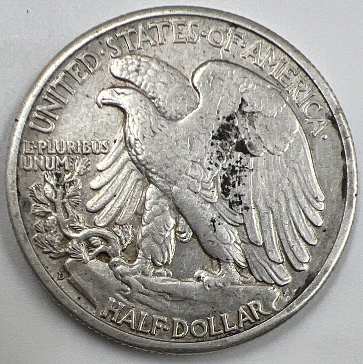 1944 - D US USA Liberty Half Dollar | Silver Coin | Fine Collectable Grade | a770