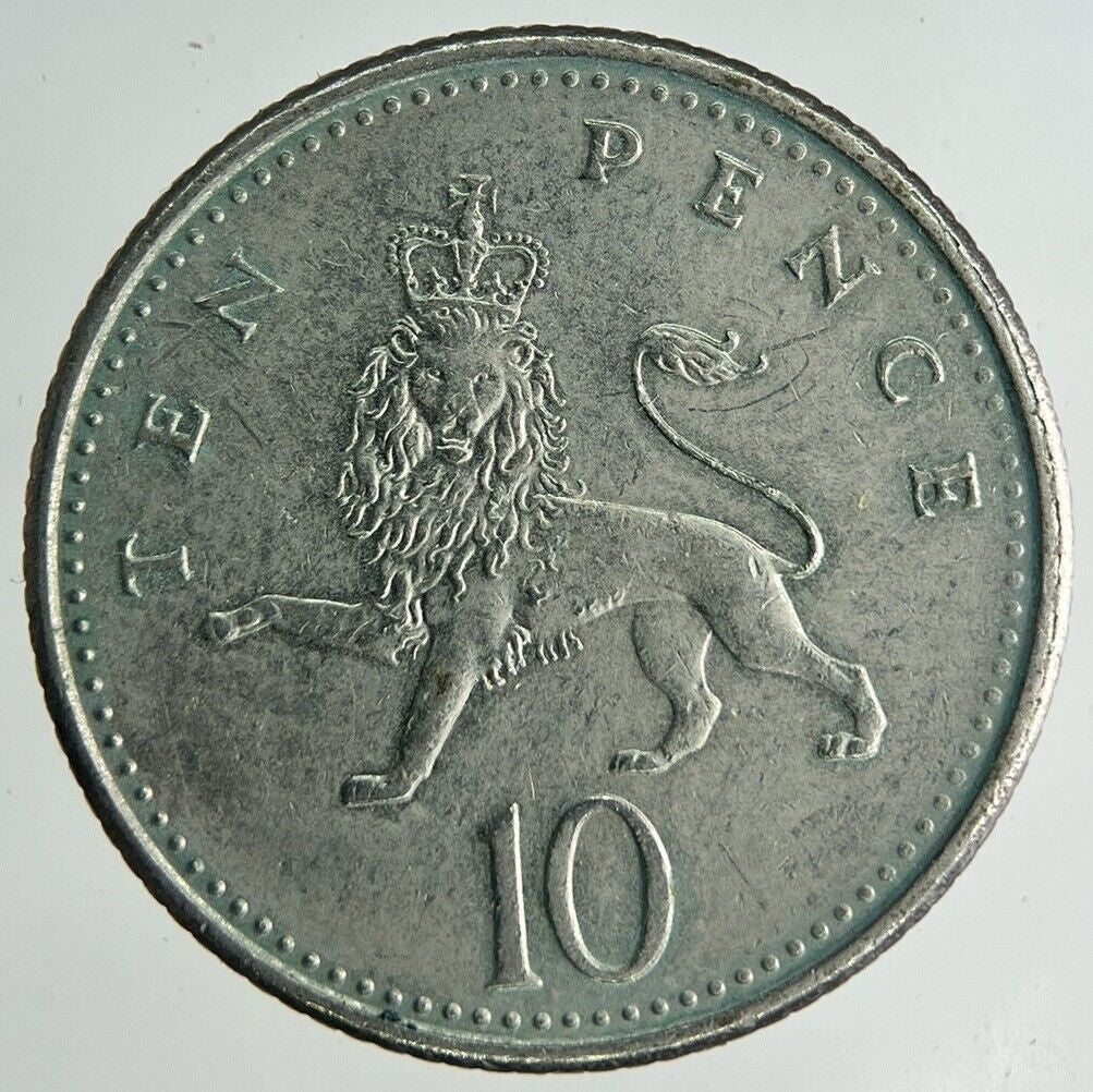 1992 Elizabeth II 10p Ten - Pence Coin | Fine Collectable Grade