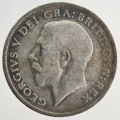 1920 George V Sixpence Silver Coin | Fine Collectable Grade | a9945