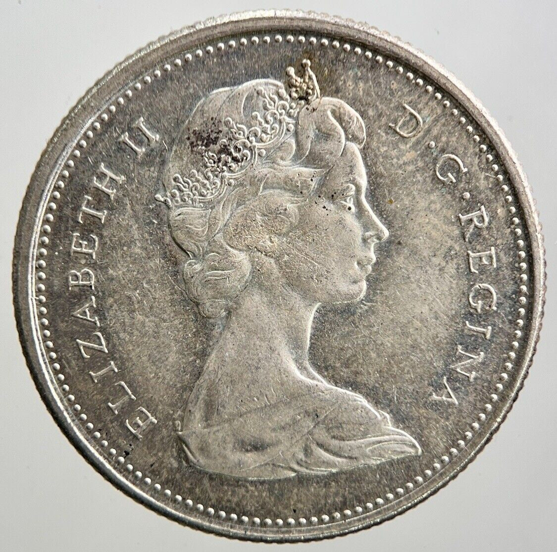 1867 - 1967 Canada 25 Cents Silver Coin | Very High Grade | a3437