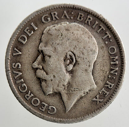 1918 George V Sixpence Silver Coin | Collectable Grade