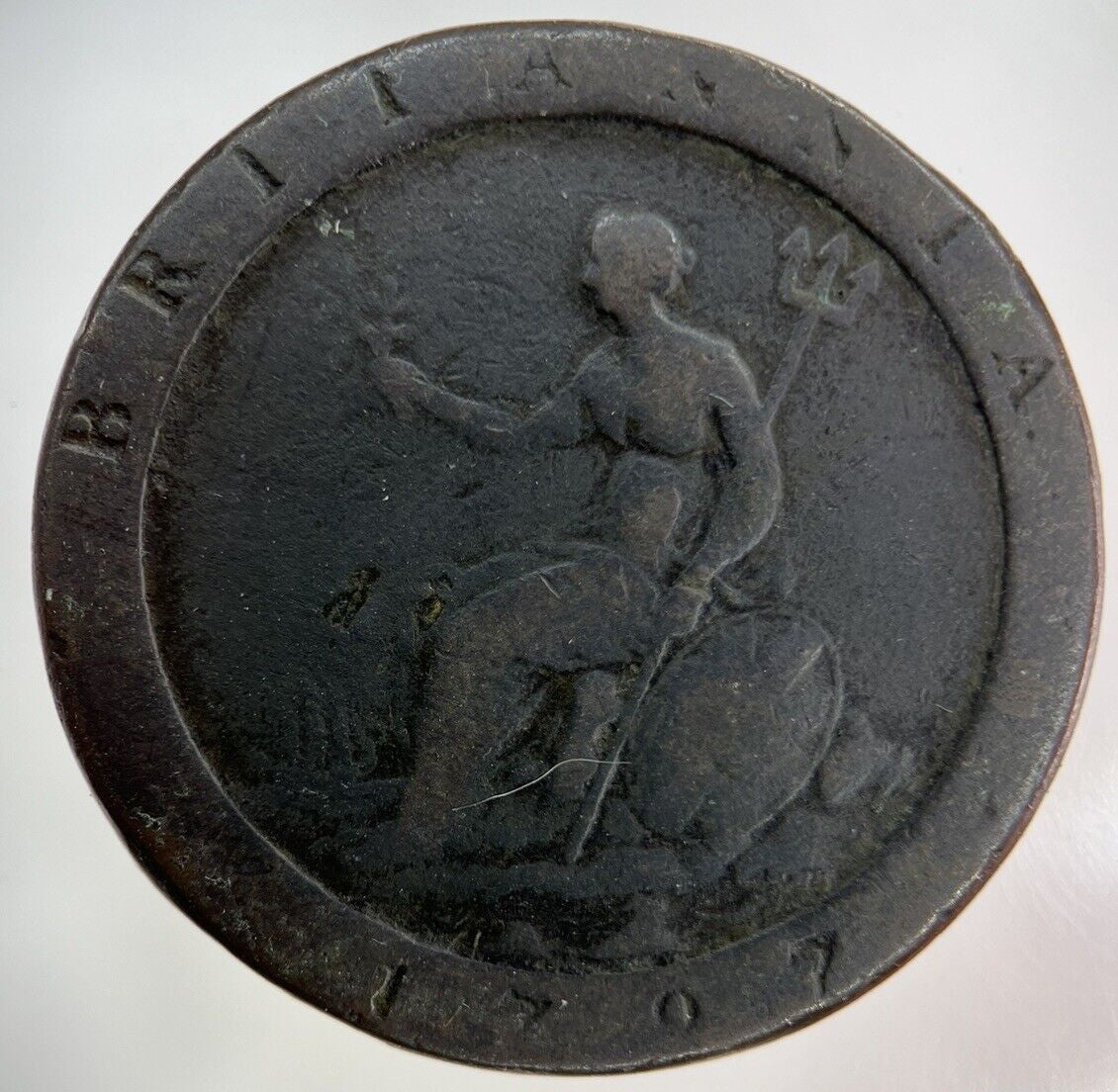 1797 George III 3rd Cartwheel One Penny Coin | Collectable Grade