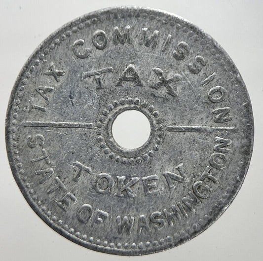 USA Washington Tax Token Coin | Collectable Grade l a7321